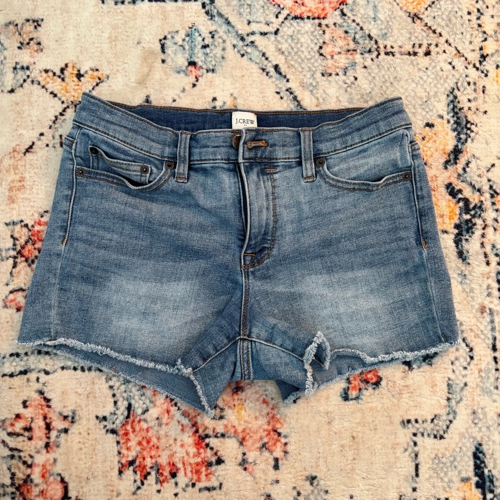 J.Crew blue jean shorts